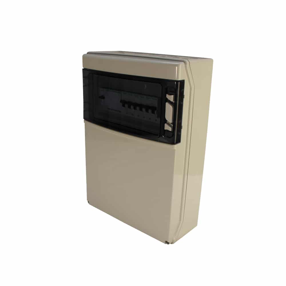 Coffret électrique - 4 prises de 6A pour mobil-homes - MCIDSTX064