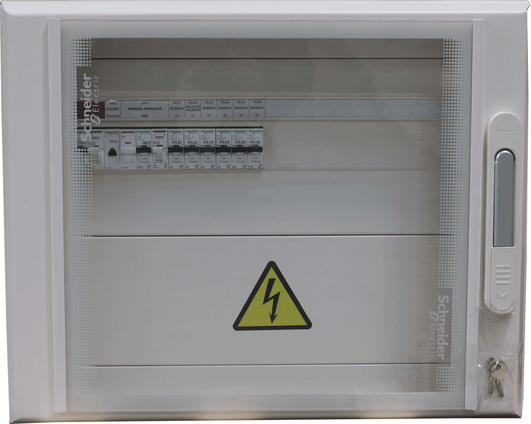 Coffret électrique - 32A - IP30/40 - 6kA - MCSCPR0503