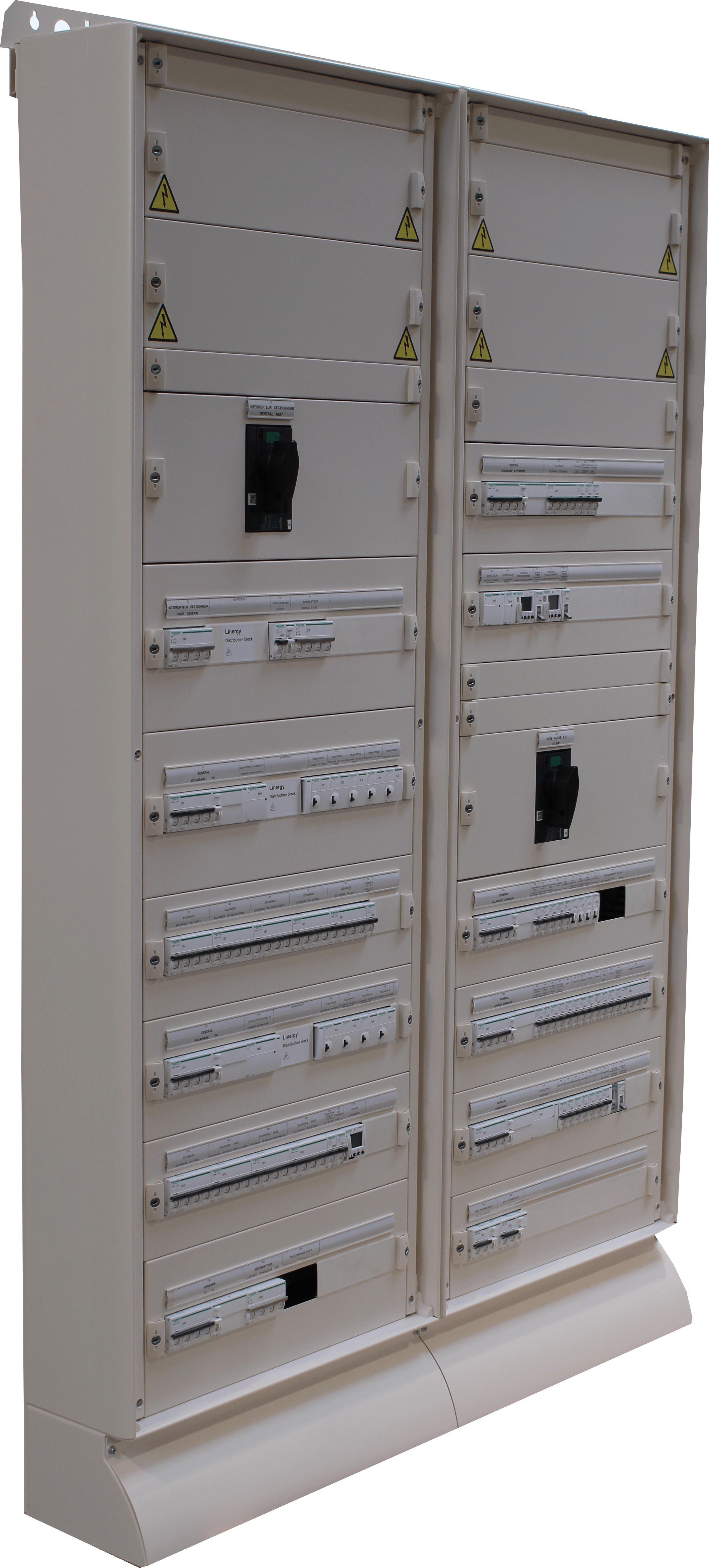Tableau général basse tension 160A - IP30 - 10kA - MCSCPR0647
