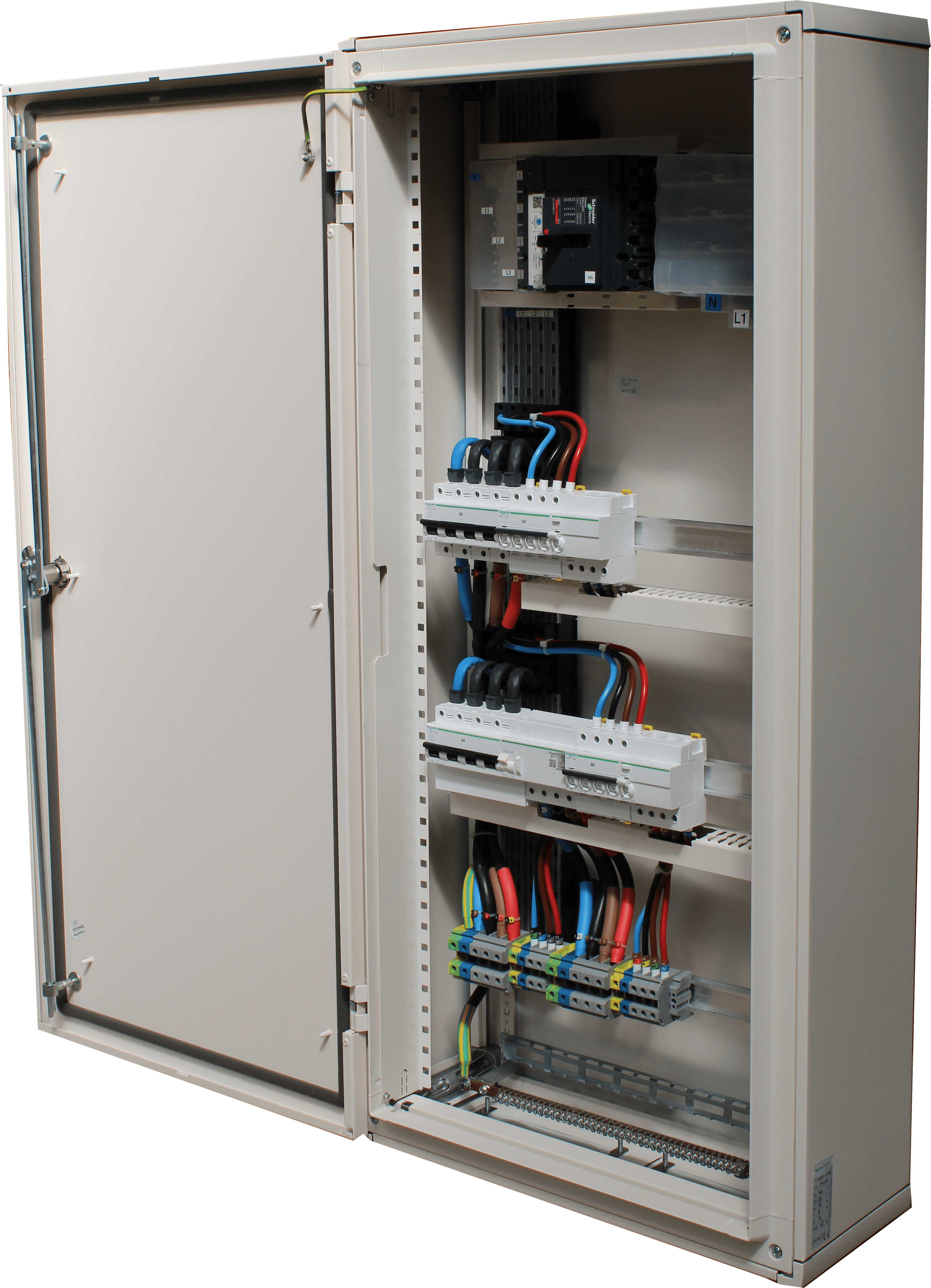 Tableau général basse tension - 250A - IP55 - 10kA - MCSCPR0729M1