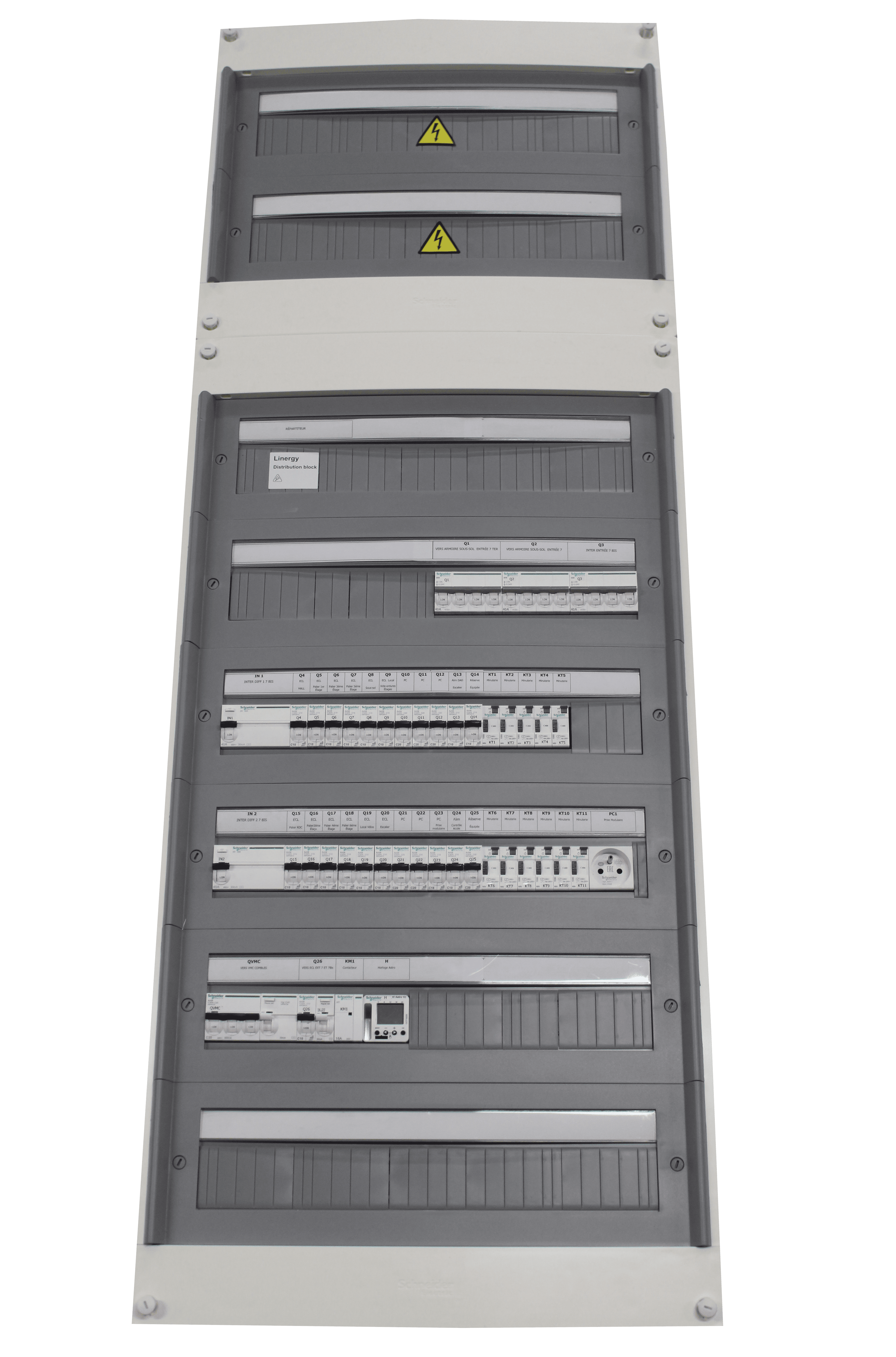 Tableau de distribution sous sol - 40A - IP30 - 6kA - MCSCPA0447
