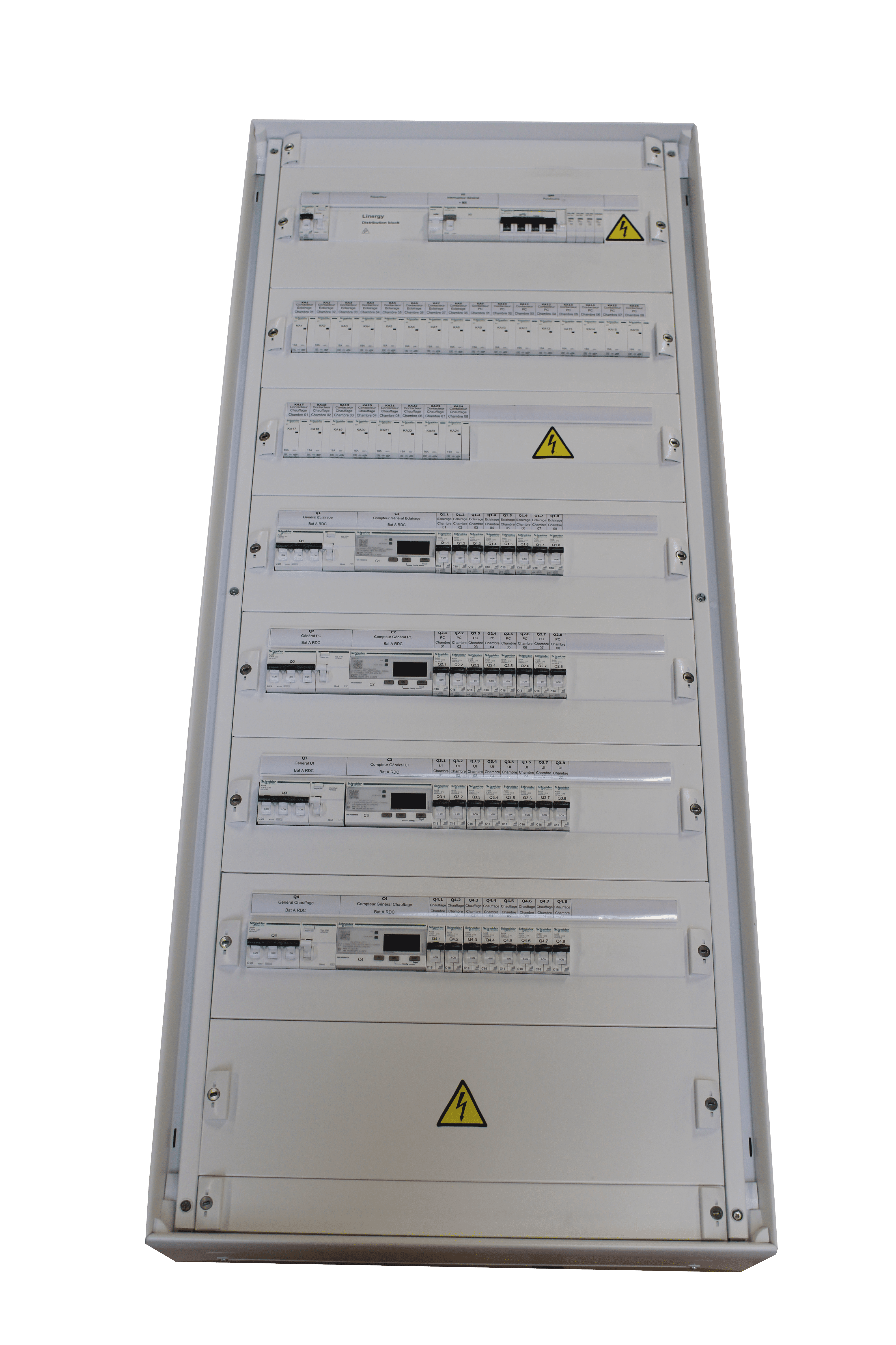 Tableau de distribution RDC - 40A - IP30 - 6kA/10kA - MCSCPR1443