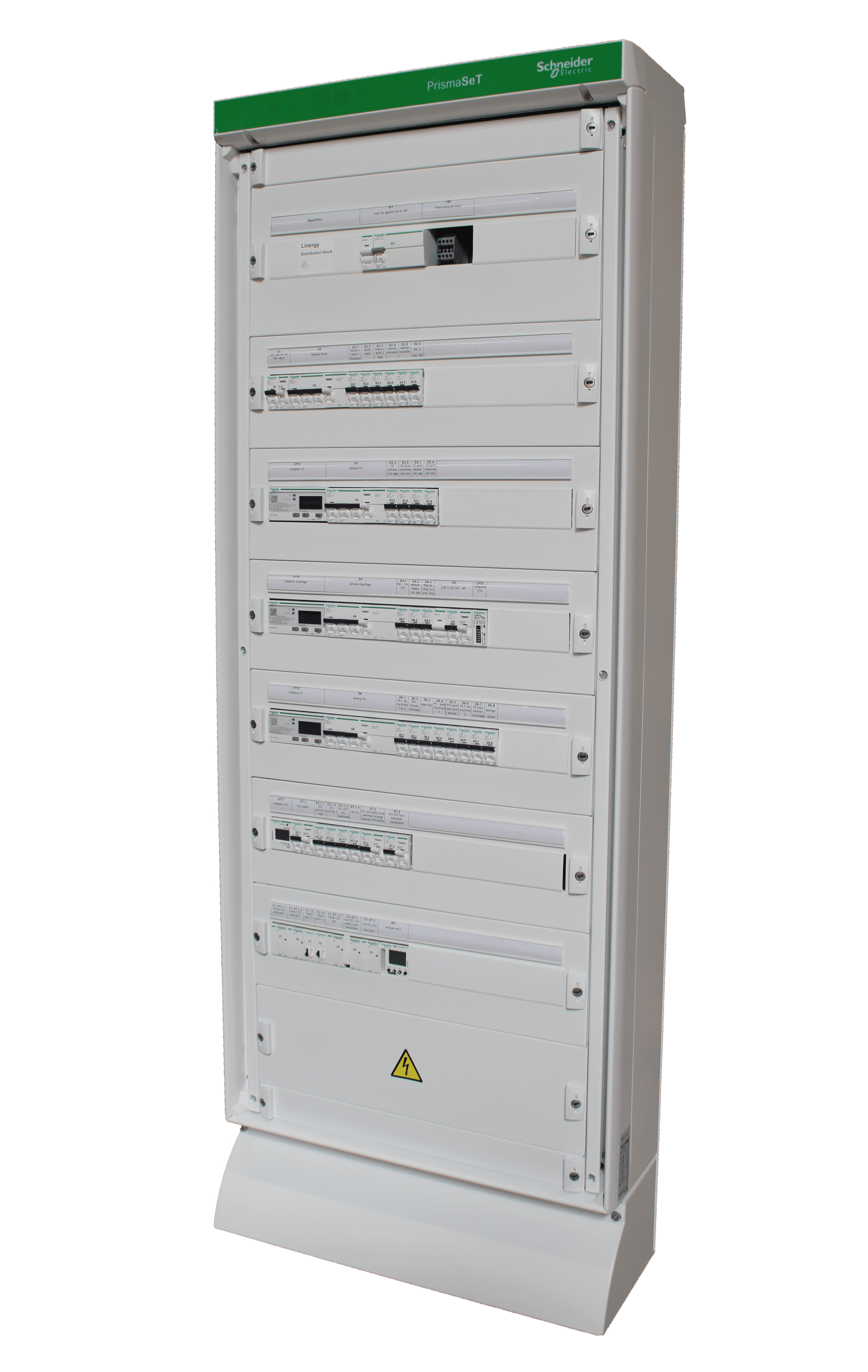 Tableau de distribution - 63A - IP30 - 4.5/10kA - MCSCPR1626M3